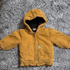 Carhartt Tan Hooded Jacket